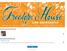 Tablet Screenshot of freedomhouseindia.blogspot.com