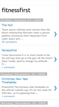 Mobile Screenshot of fitnessfirstaustralia.blogspot.com