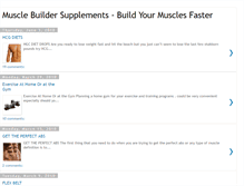 Tablet Screenshot of musclebuildersupplements5.blogspot.com