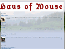 Tablet Screenshot of hausofmouse.blogspot.com