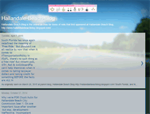 Tablet Screenshot of hallandale-beach-blog.blogspot.com