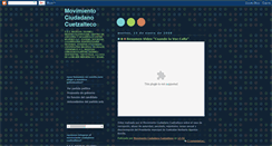 Desktop Screenshot of movimientociudadanocuetzalteco.blogspot.com