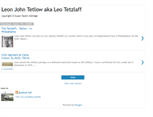 Tablet Screenshot of leon-tetlow.blogspot.com