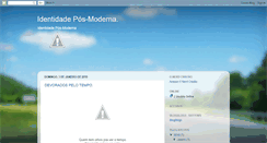 Desktop Screenshot of identidadeposmoderna.blogspot.com