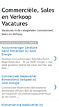 Mobile Screenshot of commercielesalesenverkoopvacatures.blogspot.com