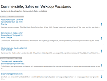 Tablet Screenshot of commercielesalesenverkoopvacatures.blogspot.com