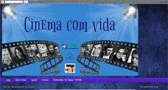 Desktop Screenshot of cinemacomvida.blogspot.com