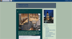 Desktop Screenshot of finlandlaurita.blogspot.com