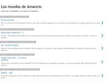 Tablet Screenshot of losmundosdeamancio.blogspot.com