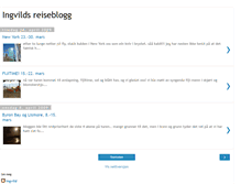 Tablet Screenshot of ingvildsreiseblogg.blogspot.com