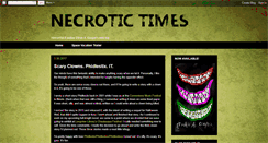 Desktop Screenshot of necrotictimes.blogspot.com