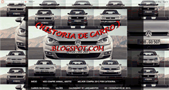 Desktop Screenshot of historiadecarro.blogspot.com