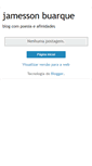 Mobile Screenshot of jamessonbuarque.blogspot.com