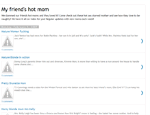 Tablet Screenshot of myfriendshotmoms.blogspot.com