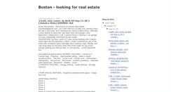 Desktop Screenshot of boston-lookingforrealestate.blogspot.com