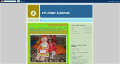 Desktop Screenshot of emcenaapoesia.blogspot.com