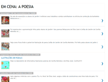 Tablet Screenshot of emcenaapoesia.blogspot.com