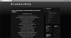Desktop Screenshot of grammar2help.blogspot.com