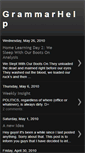 Mobile Screenshot of grammar2help.blogspot.com