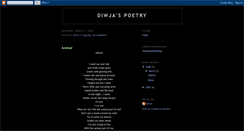 Desktop Screenshot of diwja.blogspot.com