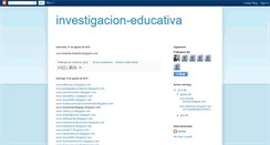Desktop Screenshot of investigacioneducativa-montserrath.blogspot.com