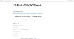 Desktop Screenshot of moviedownload3.blogspot.com