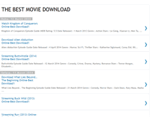 Tablet Screenshot of moviedownload3.blogspot.com