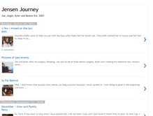 Tablet Screenshot of joeandangiejensen.blogspot.com