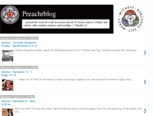 Tablet Screenshot of preachrblog.blogspot.com