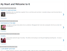 Tablet Screenshot of mysavior-myheartandwelcometoit.blogspot.com