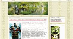 Desktop Screenshot of guardiandelcapitulo.blogspot.com