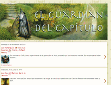 Tablet Screenshot of guardiandelcapitulo.blogspot.com