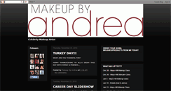 Desktop Screenshot of makeupbyandrea.blogspot.com