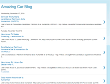 Tablet Screenshot of amazing-car-blog.blogspot.com