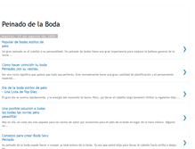 Tablet Screenshot of peinado-de-la-boda.blogspot.com