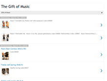 Tablet Screenshot of giftsofmusic.blogspot.com