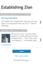 Mobile Screenshot of establishing-zion.blogspot.com