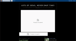 Desktop Screenshot of lotsofideas.blogspot.com