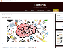 Tablet Screenshot of laciministry.blogspot.com