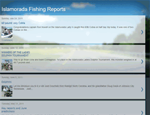 Tablet Screenshot of islamoradafishingreports.blogspot.com