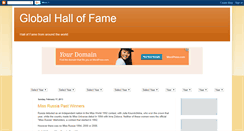 Desktop Screenshot of global-hall-of-fame.blogspot.com