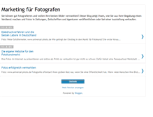 Tablet Screenshot of foto-marketing.blogspot.com