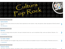 Tablet Screenshot of culturapoprock.blogspot.com