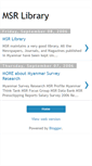 Mobile Screenshot of msrlibrary.blogspot.com
