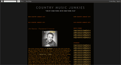 Desktop Screenshot of countrymusicjunkies.blogspot.com