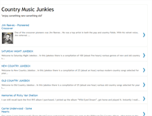 Tablet Screenshot of countrymusicjunkies.blogspot.com