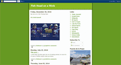 Desktop Screenshot of fishheadonastick.blogspot.com