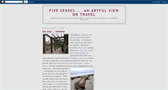 Desktop Screenshot of fivesensestravel.blogspot.com