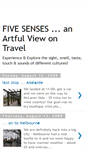 Mobile Screenshot of fivesensestravel.blogspot.com