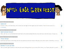 Tablet Screenshot of northeastgeekfeast.blogspot.com